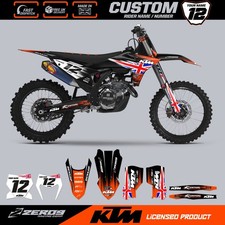 KTM MOTOCROSS GRAPHICS, CUSTOM