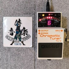 BOSS TU-2 Chromatic Stage Tuner Guitar Bass Effect Pedal Free Gift from JP