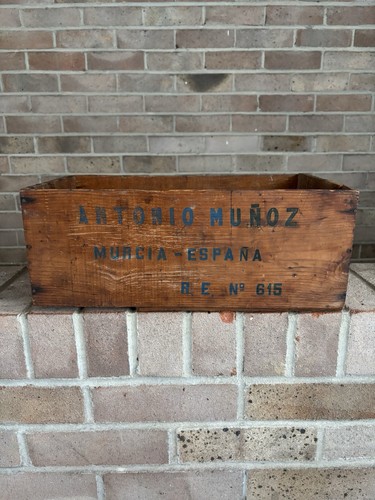 Vintage 1953 spanish wooden - vintage,