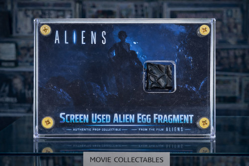 Screen used alien egg fragment - screen-used,