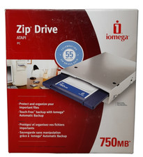 Iomega 750MB Zip Drive 3.5" Internal ATAPI IDE Beige - New Open Box