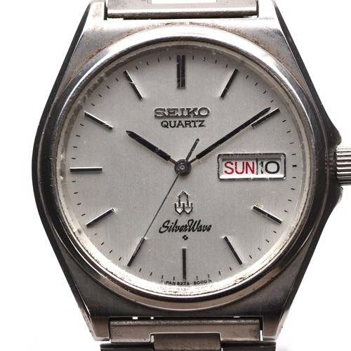 Seiko silver wave - silver, 8229-8000