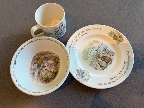 Wedgwood mrs tiggywinkle tea - mrs,