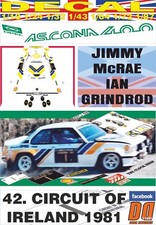 DECAL OPEL ASCONA 400 J.McRAE
