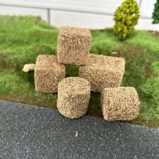 1:64/87 Scale Diorama Straw Hay Bales Farm Haystack Military Scene Display Model