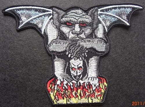 Gargoyle skull sew - sew, on
