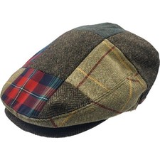 Patchwork Flat Cap- Italy's