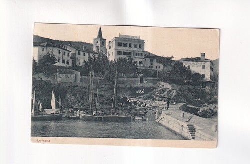 F6455 postcard lovrana - postcard,