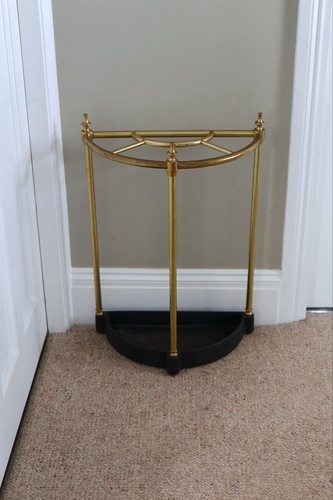 Brass demi lune - lune, stick