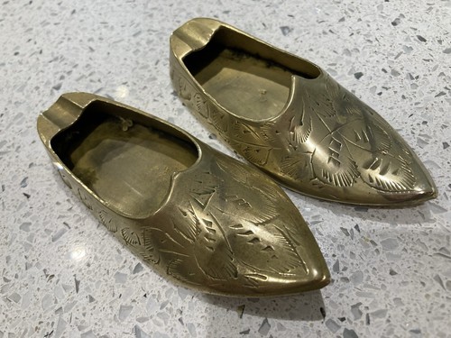 Pair vintage brass - vintage,