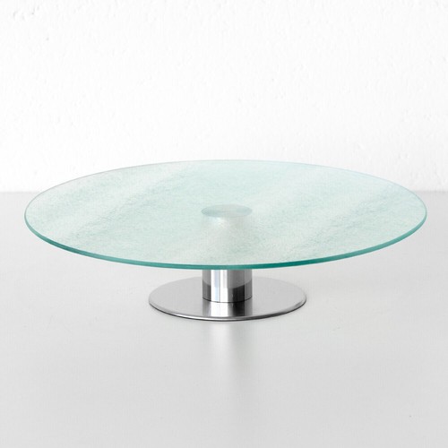 Glass lazy susan 30cm - glass,