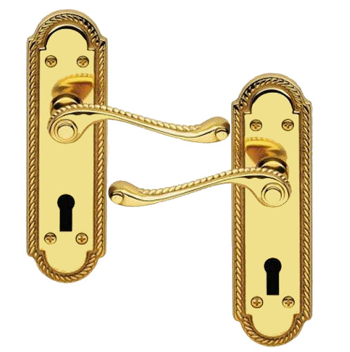 Door handles with keyhole - handles,