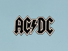 AC/DC Rock Music Patch Sew / Iron On Embroidered Badge 06