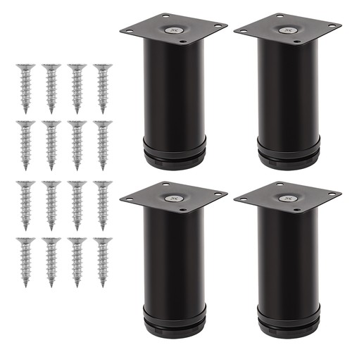 Metal legs furniture feet - 4x,