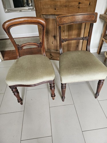 Mahogany upholstered dining - mahogany,