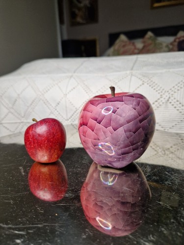 Vtg murano style marble effect - murano,