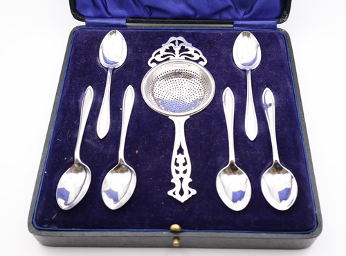 Quality antique boxed - antique, silver