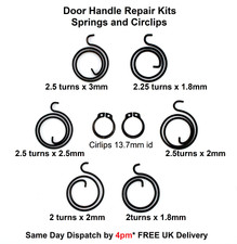 Springs circlips kit - &, for