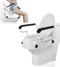 Raised Toilet Seat with