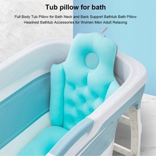 Full Body Tub Pillow For Bath Neck And Back Support Bathtub Bath Pillow XXOI