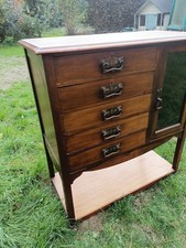 Edwardian Sheet Music Cabinet By Peppercorn Bros. Ltd, Deptford 1905-20