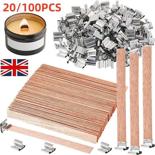 100x wooden wicks kit - 20/100x,