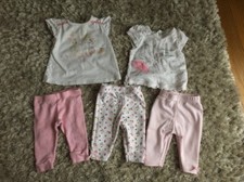 Next Tesco F&f Nursery Time Top And Legging Baby Girls 0-3 Months