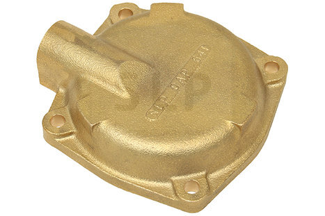 Heat exchanger end cap - exchanger, for