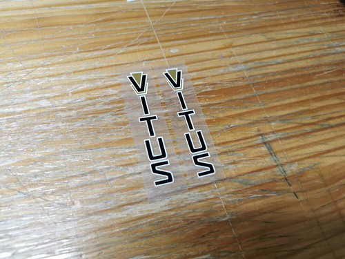 Vitus 979 fork decal set - , x2