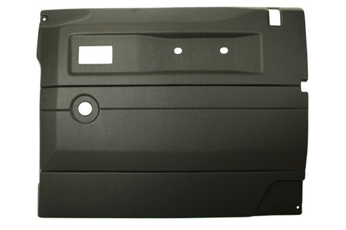 Front right side rhs black - front, o/s