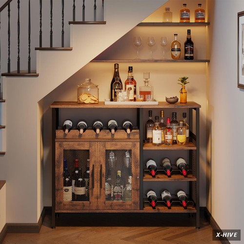 Wine bar rack cabinet - wine,