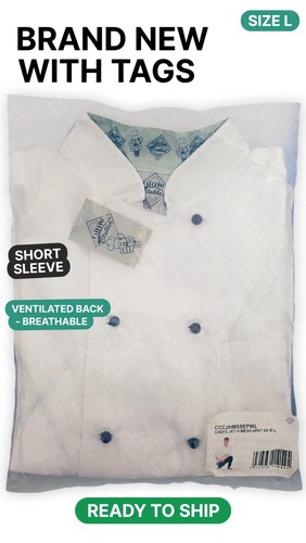 Chef jacket size short - size,