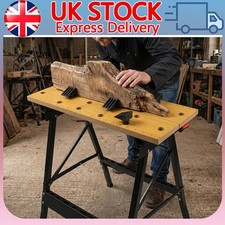 Foldable Wooden Workbench