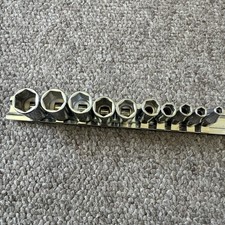 Britool 1/4 Socket Set Made In