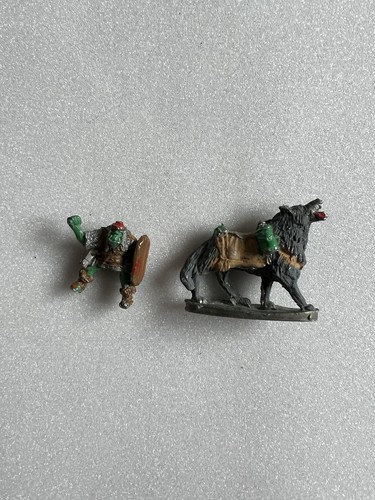 Orc goblin wolf - orc, rider