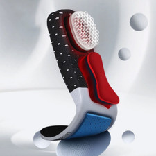 Cuttable Silicone Insoles for Shoe Men Women Orthotic Arch Support Sport Shoe