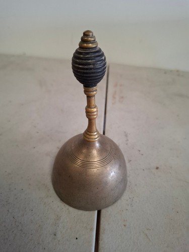 Vintage old brass ebony - old,