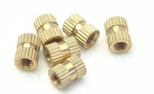 5X  M6 Thread L=6mm Brass