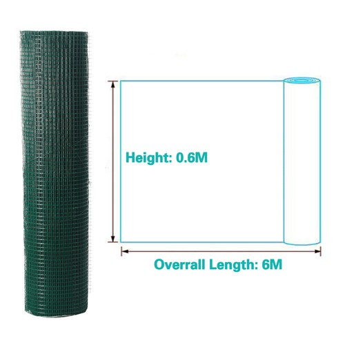 30m pvc green coated - ,