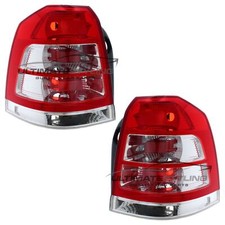 Vauxhall Zafira Rear Light 2008-2014 Tail Lamp Back Lens Pair Left & Right
