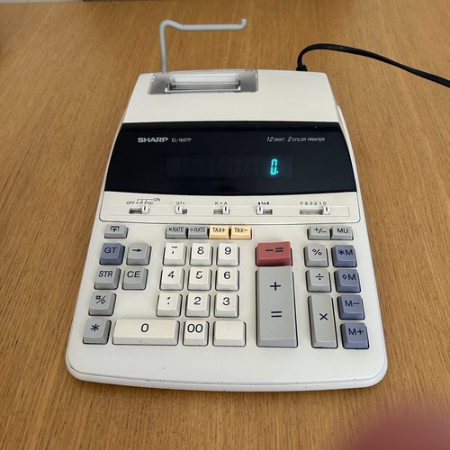 Sharp electronic calculator - sharp,