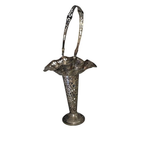 Vintage silverplate flower - vintage,