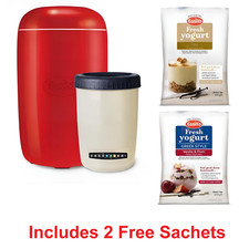 Easiyo Yogurt Maker Red With 2