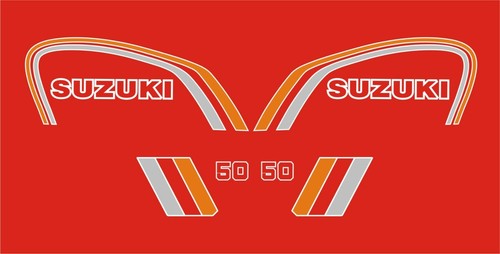 Suzuki ts50er 1979 decal kit - ts50er,