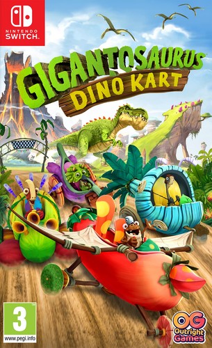 Gigantosaurus dino kart - gigantosaurus:,