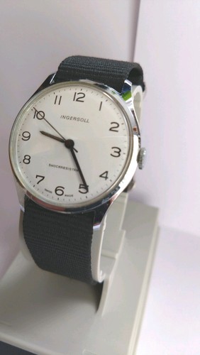 Ingersoll silver dial - silver, men's