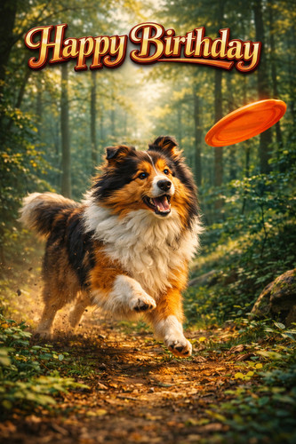 Shetland sheepdog birthday - sheepdog,