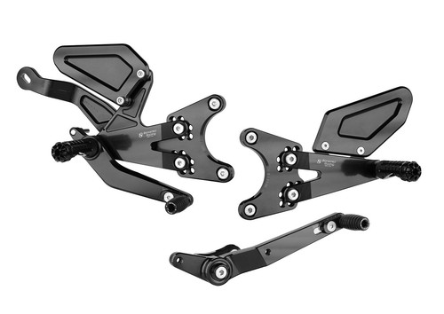 Bonamici aluminium rearsets - aluminium,