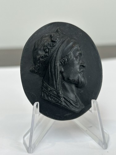 Wedgwood black basalt portrait - wedgwood,