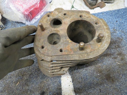 Norton 16h cylinder barrel - norton,